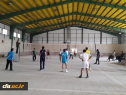 مسابقه بدمینتون و والیبال در پردیس شهیدان پاکنژاد استان یزد برگزار شد. 3