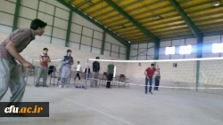 مسابقه بدمینتون و والیبال در پردیس شهیدان پاکنژاد استان یزد برگزار شد. 5