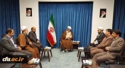 دیدار هیأت رئیسه  قزوین با نماینده ولی فقیه و امام جمعه قزوین