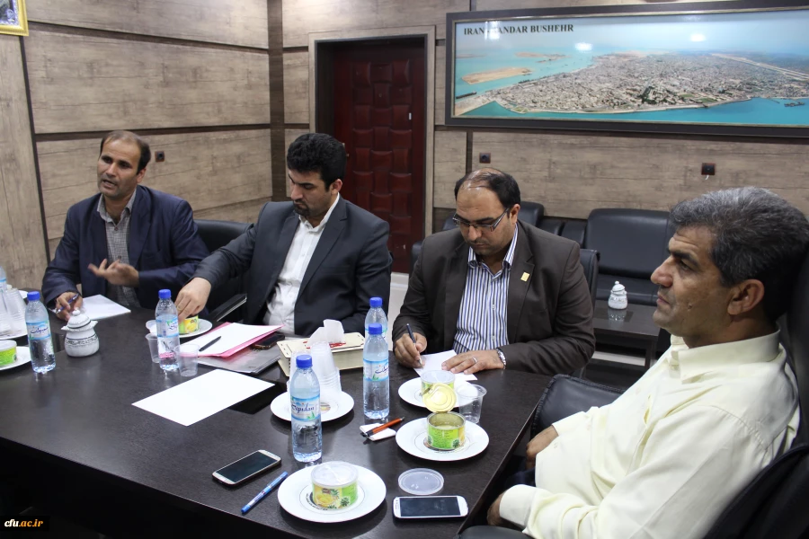 در حاشیه بازدید مدیرکل تربیت بدنی از پردیس های سالن بوشهر
ایجاد زمینه همکاری مشترک پردیس های دانشگاه فرهنگیان در استان بوشهر و هیات ورزش های دانشگاهی 5