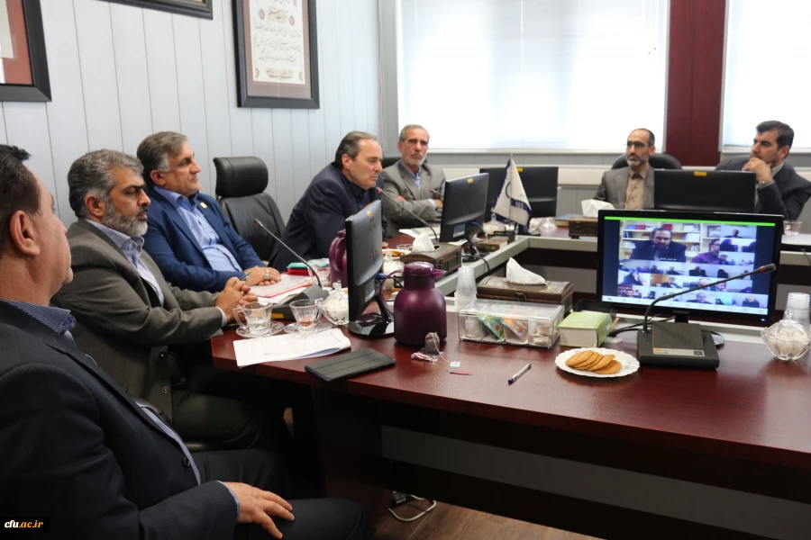 اولین نشست ویدئو کنفرانسی مسئولین و کارشناسان حراست