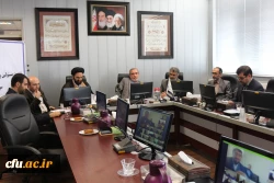 اولین نشست صمیمی مسئولین و کارشناسان حراست، مدیریت استانی و پردیس های سراسر کشور بصورت ویدئو کنفرانس