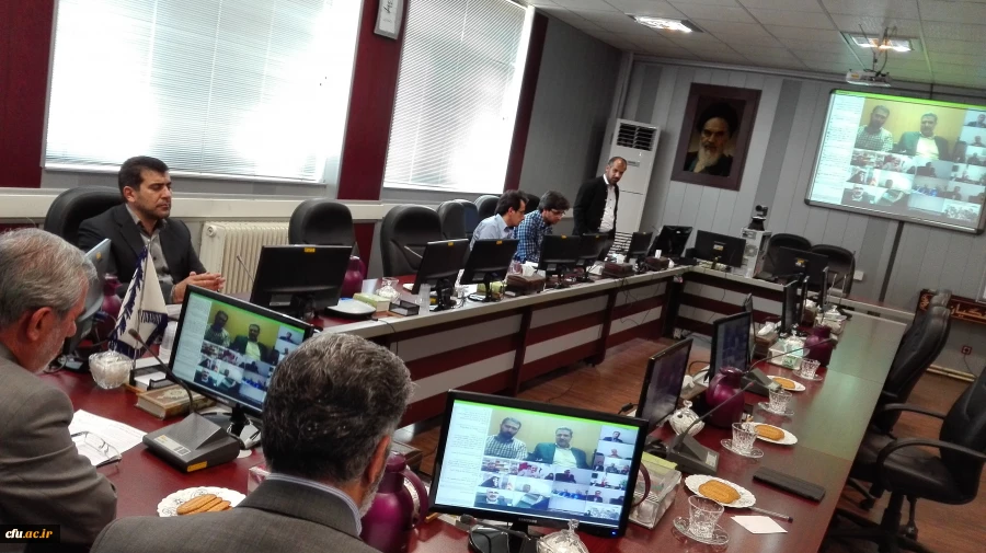 اولین نشست ویدئو کنفرانسی مسئولین و کارشناسان حراست