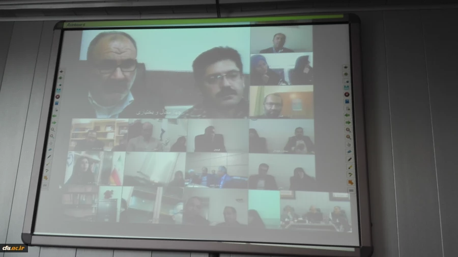 اولین نشست ویدئو کنفرانسی مسئولین و کارشناسان حراست