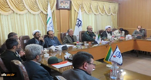 تشریح برنامه های کانون بسیج اساتید همدان