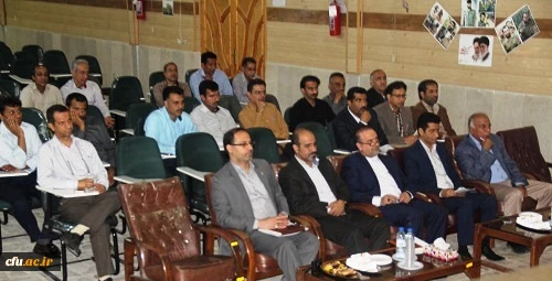 بازدید مسئولان معاونت توسعه و مدیریت منابع از پردیس های استان هرمزگان 4