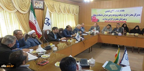 بازدید مدیر کل طرح و برنامه و بودجه از پردیس های همدان 4