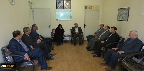 بازدید مدیر کل طرح و برنامه و بودجه از پردیس های همدان 5