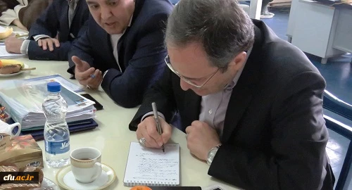 دکتر مهر محمدی در جلسه هیات امناء استان اردبیل