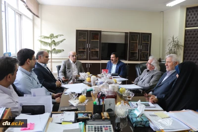 با حضور مدیر کل دفتر سازمان های مهندسی و تشکل های حرفه ای  وزارت راه و شهرسازی برگزار شد : 

بیست و سومین جلسه شورای فنی عمران وتوسعه منابع دانشگاه فرهنگیان