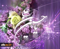 میلاد امام حسین علیه السلام مبارک باد. 2