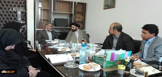 اولین جلسه جهت هماهنگی برگزاری آزمون الکترونیکی از کتاب انسان 250 ساله