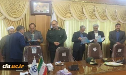 تجلیل از اساتید بسیجی و جانباز همدان