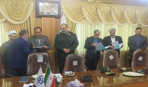 تجلیل از اساتید بسیجی و جانباز همدان