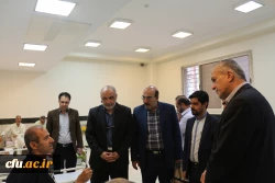 به مناسبت اعیاد شعبانیه و روز جانباز:

دیدار سرپرست و مسئولان دانشگاه فرهنگیان از جانبازان آسایشگاه اعصاب و روان نیایش 12