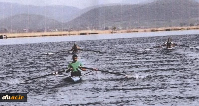 عضویت دانشجو معلم دانشگاه فرهنگیان همدان در تیم ملی روئینگ