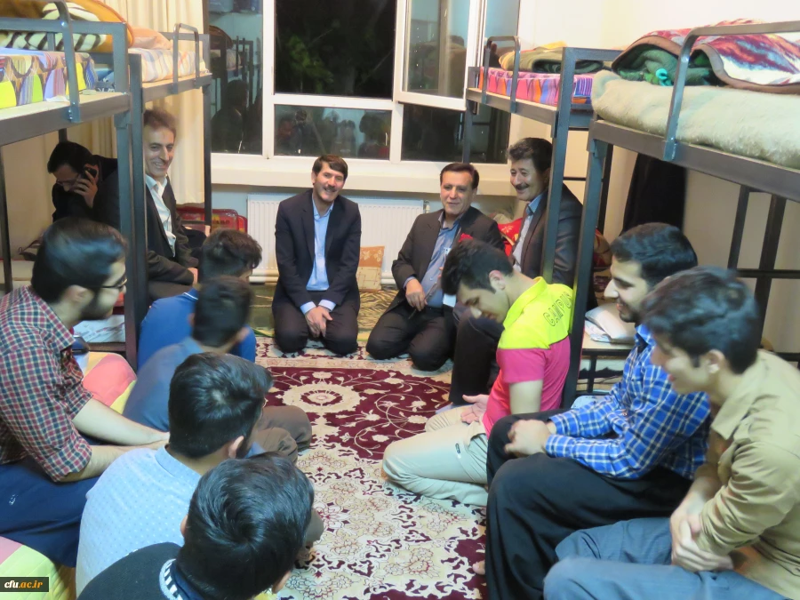 بازدید مدیرکل برنامه ریزی، خدمات و رفاه دانشجویی به مناسبت هفته خوابگاه ها 2