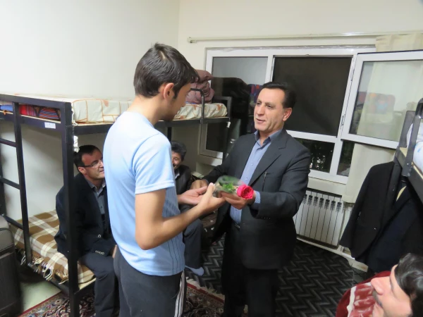 بازدید مدیرکل برنامه ریزی، خدمات و رفاه دانشجویی به مناسبت هفته خوابگاه ها 7