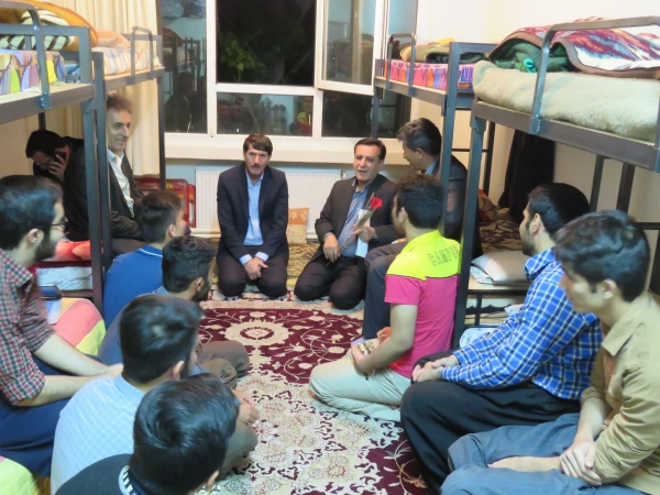 بازدید مدیرکل برنامه ریزی، خدمات و رفاه دانشجویی به مناسبت هفته خوابگاه ها 8