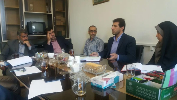 جلسه کنترل حضور و غیاب و ساماندهی تردد کارکنان