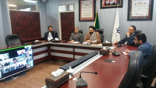 برگزاری جلسه ویدئو کنفرانس درخصوص آزمون الکترونیکی از کتاب انسان 250 ساله