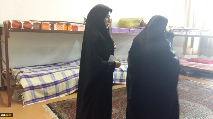 بازدید گروه برنامه ریزی و اموردانشجویی و تغذیه دانشجویی به مناسبت هفته خوابگاه ها 6