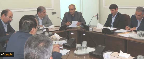 جلسه هیأت امنای دانشگاه فرهنگیان استان آذربایجان شرقی