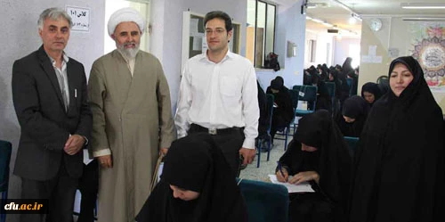 بازدید مدیر امور پردیس های استان اردبیل از کیفیت و روند برگزاری امتحانات پردیس بنت الهدی صدر 3