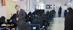 بازدید مدیر امور پردیس های استان اردبیل از کیفیت و روند برگزاری امتحانات پردیس بنت الهدی صدر 4