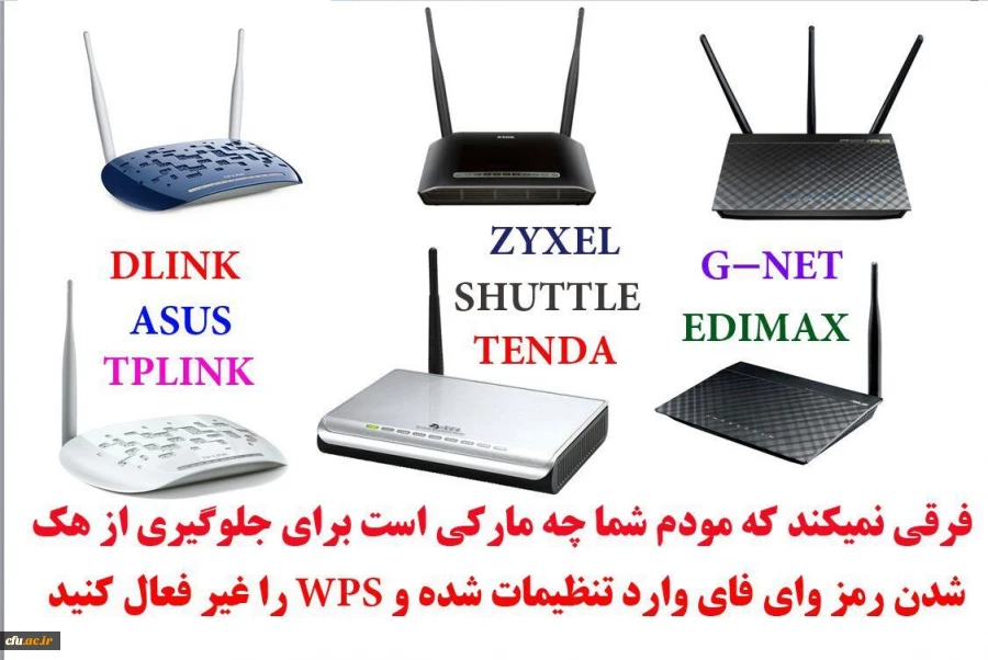 راهکار جلوگیری از هک شدن رمز مودم وای فای