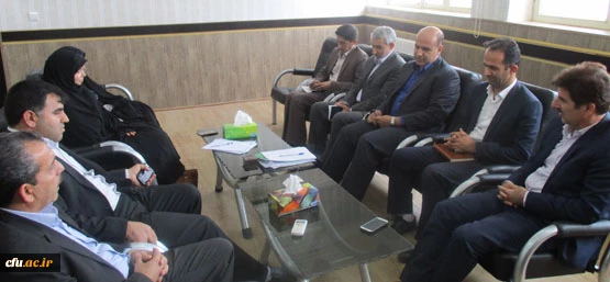 بازدید نماینده مردم استان ایلام در مجلس از دانشگاه فرهنگیان استان 2