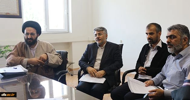 جلسه ستاد هماهنگی برگزاری آزمون مجازی انسان 250 ساله