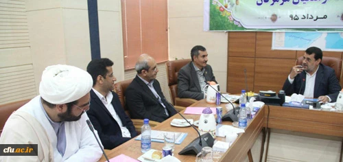 با حضور قائم مقام سرپرست دانشگاه برگزار شد:

اولین جلسه هیات امنای دانشگاه فرهنگیان هرمزگان 2