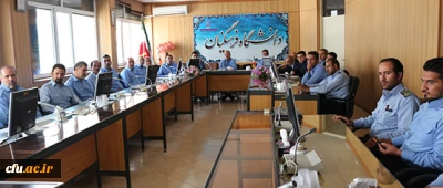 نشست آموزشی نگهبانان و انتظامات دانشگاه فرهنگیان استان تهران