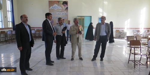 بازدید معاونت نظارت، ارزیابی وتضمین کیفیت از دانشگاه فرهنگیان استان چهارمحال وبختیاری  5