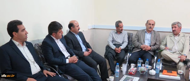 بازدید معاونت نظارت، ارزیابی وتضمین کیفیت از دانشگاه فرهنگیان استان چهارمحال وبختیاری  6