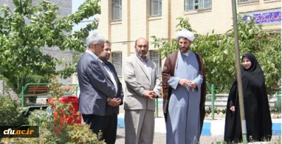 بازدید سرپرست شهرداری اردبیل از پردیس بنت الهدی صدر اردبیل