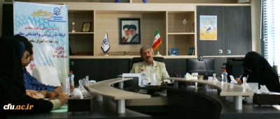 در حاشیه برگزاری نخستین دوره فرهنگی ارتقای نقش تربیتی و اجتماعی معلمان در استان اصفهان:

 نشست خبری معاون نظارت، ارزیابی و تضمین کیفیت دانشگاه