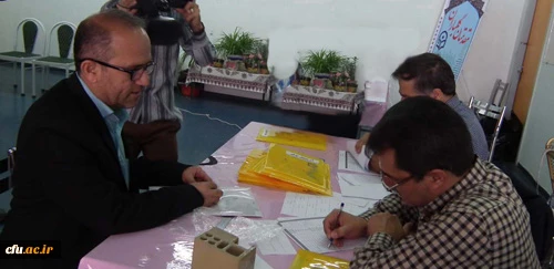 رقابت های  بیست و ششمین جشنواره علمی ،ادبی و هنری  دانشگاه فرهنگیان در بخش برادران آغاز شد. 2