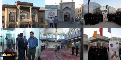 در حاشیه دومین روز از دوره آموزش فیلم سازی و فیلم نامه نویسی برگزار شد:

بازدید ازمجموعه ها و مراکز دیدنی زنجان