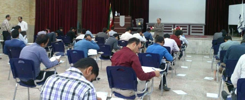 گزارش تصویری از اولین آزمون صلاحیت حرفه ای در دانشگاه فرهنگیان 2
