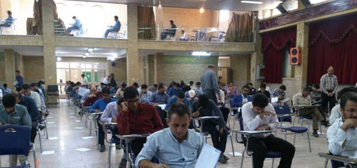 گزارش تصویری از اولین آزمون صلاحیت حرفه ای در دانشگاه فرهنگیان 4