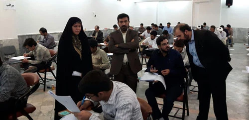 دومین گزارش تصویری آزمون صلاحیت حرفه ای در دانشگاه فرهنگیان 2