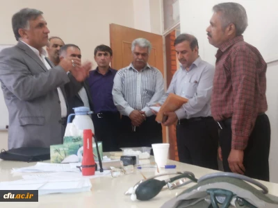 معاون دانشجویی دانشگاه فرهنگیان کشور از فرآیند مصاحبه داوطلبان ورود به دانشگاه فرهنگیان خوزستان بازدید کرد