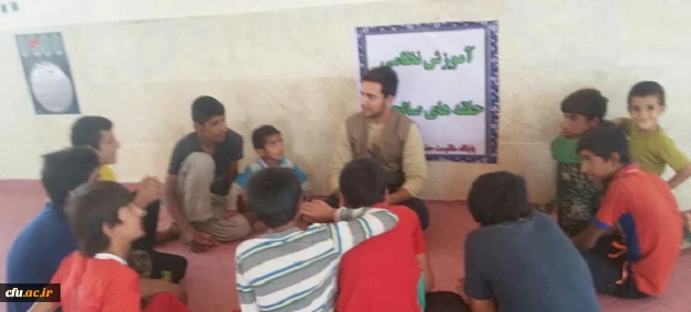 در مناطق  محرو م استان خوزستان انجام شد: 

اردوی جهادی دانشجویان دانشگاه فرهنگیان خوزستان 
 4