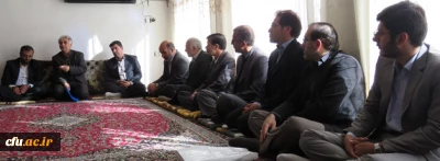 با حضورمسئولان دانشگاه فرهنگیان و جمعی از دانشجویان استان اردبیل انجام شد:

گرامیداشت یاد شهدای دفاع مقدس با دیدار از خانواده شهید 