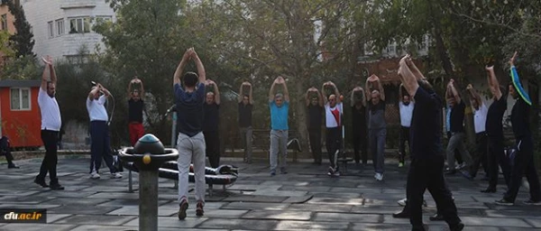 به مناسبت هفته بهداشت روان و هفته تربیت بدنی برگزار شد:
مراسم صبحگاه و ورزش همگانی کارکنان سازمان مرکزی دانشگاه فرهنگیان 2