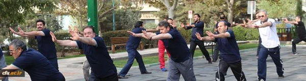 به مناسبت هفته بهداشت روان و هفته تربیت بدنی برگزار شد:
مراسم صبحگاه و ورزش همگانی کارکنان سازمان مرکزی دانشگاه فرهنگیان 5