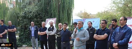 به مناسبت هفته بهداشت روان و هفته تربیت بدنی برگزار شد:
مراسم صبحگاه و ورزش همگانی کارکنان سازمان مرکزی دانشگاه فرهنگیان 11