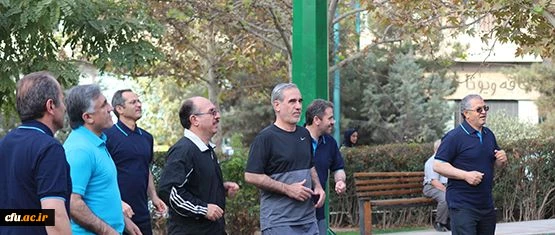 به مناسبت هفته بهداشت روان و هفته تربیت بدنی برگزار شد:
مراسم صبحگاه و ورزش همگانی کارکنان سازمان مرکزی دانشگاه فرهنگیان 13